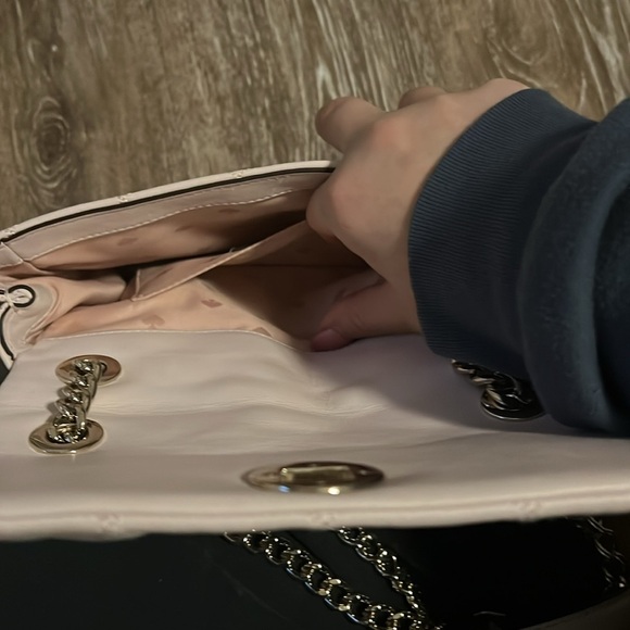 Kate Spade Pink Quilted Chain Adjustable Shoulder Bag - Picture 7 of 9